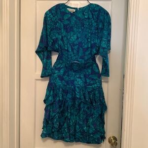 Vintage Gillian Silk Dress